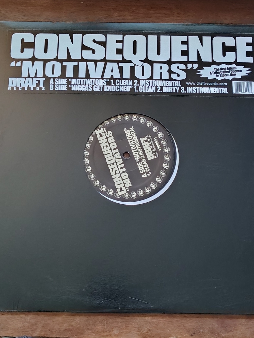 Consequence - Motivators - Draft Records - 12DRF21 - Vinyl - 2005 - Hip Hop